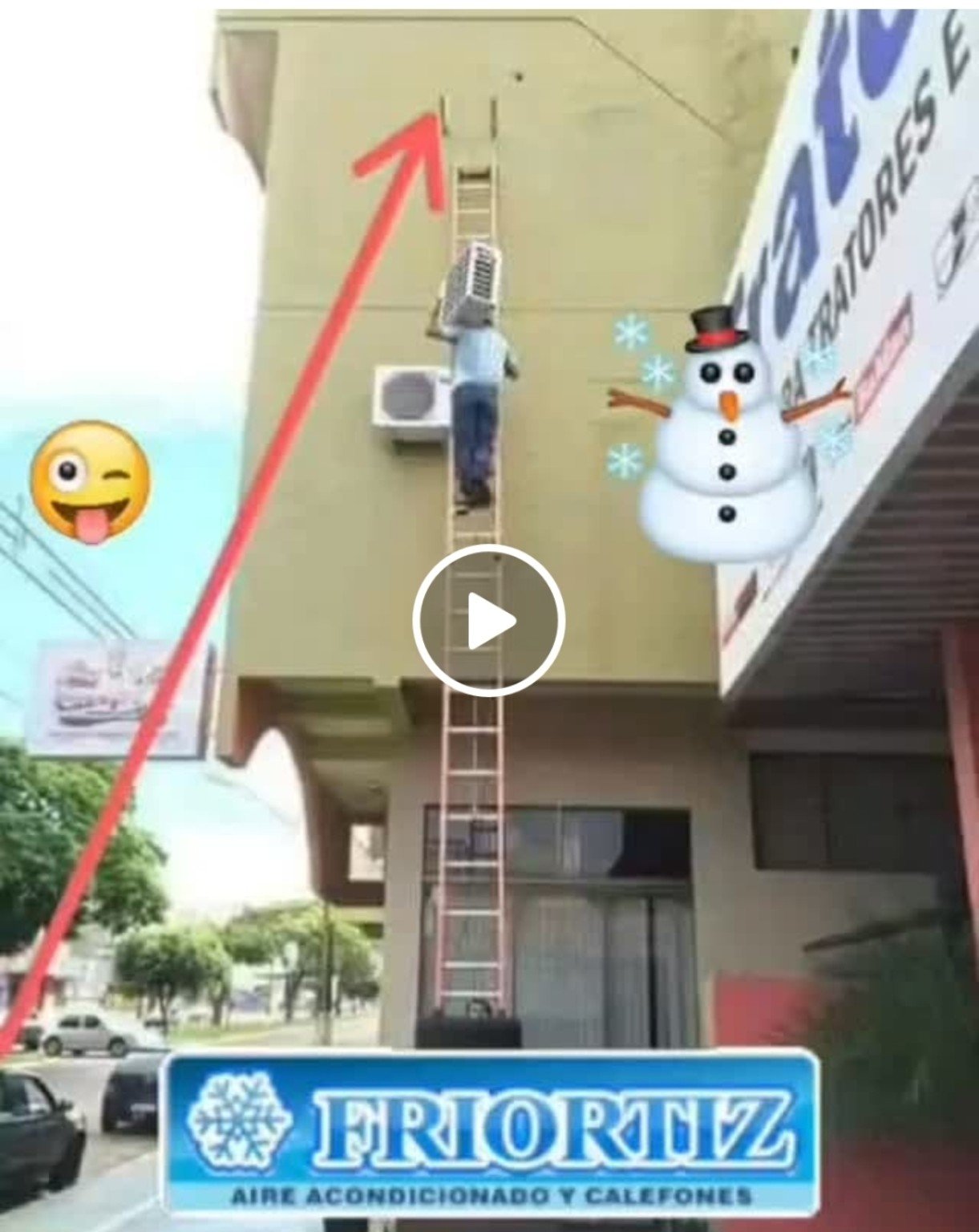 Instalación de aire acondicionado
